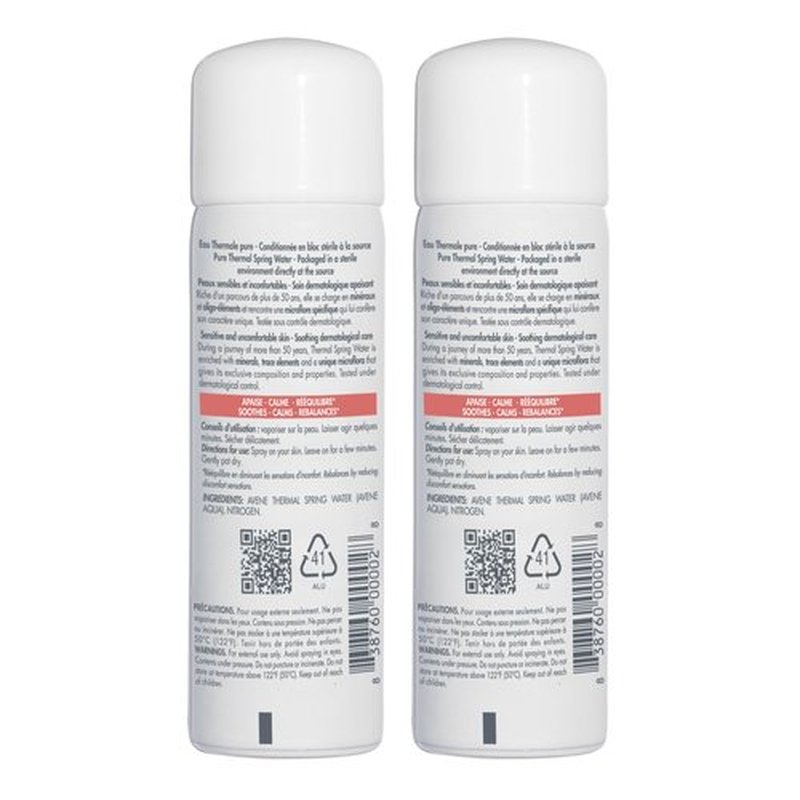 Avène Thermal Spring Water, Soothing Calming Facial Mist Spray for Sensitive Skin, Soothes, Softens + Calms Skin, Formulated with Mineral & Biological Properties