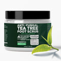 Foot Scrub with Tea Tree Oil | Callus Remover For Feet | Exfoliating Scrub with Salicylic and Glycolic Acid for Dead Skin, Athlete’s Foot, Warts, Corns, Rashes, Foot Odor, Insect Bites and Foot Care