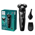 Philips Electric Shavers for Men, Rechargeable AquaTouch Mens Electric Shaver Wet and Dry with Comfort Cut Blades and Click-on Precision Trimmer, Cordless Electric Razors with 5D Flex Head