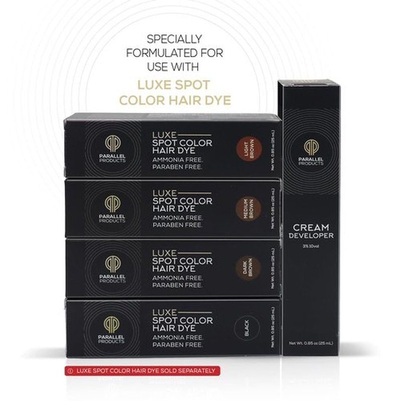 Parallel Products - 3% 10 Volume Tint Developer - 25mL Oxidant for Hair Coloring