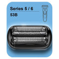 Braun Series 5/6 53B Replacement Head - Compatible Foil Shaver Head for New Braun Razors (1 Count)