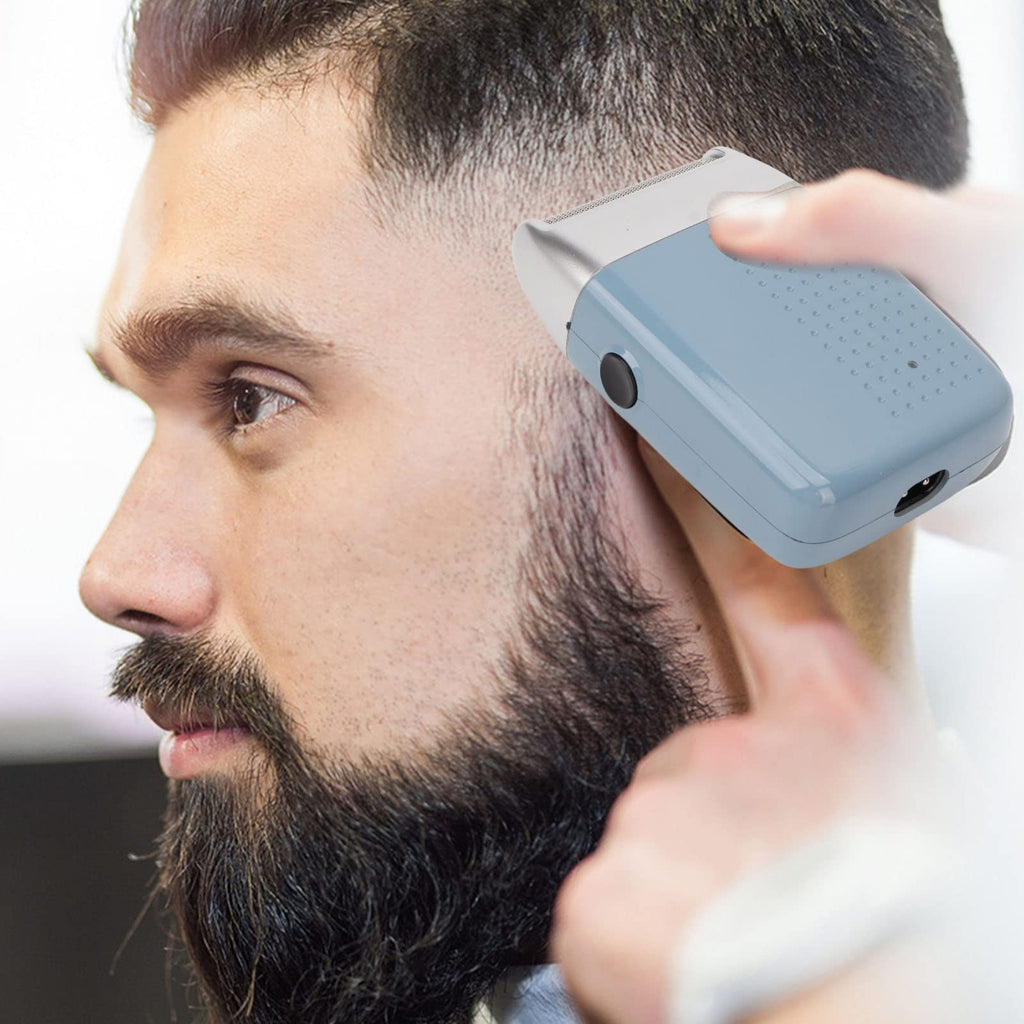 Professional Reciprocating Beard Trimmer Portable Rechargeable Hair Clipper Men's Grooming Tool for Face Neck