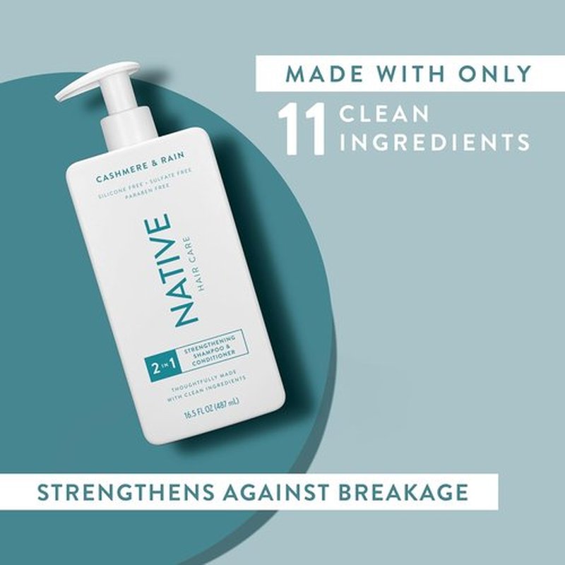 Native Cashmere 2-in-1 Shampoo & Conditioner Set - Moisturizing Formula | 16.5 fl oz