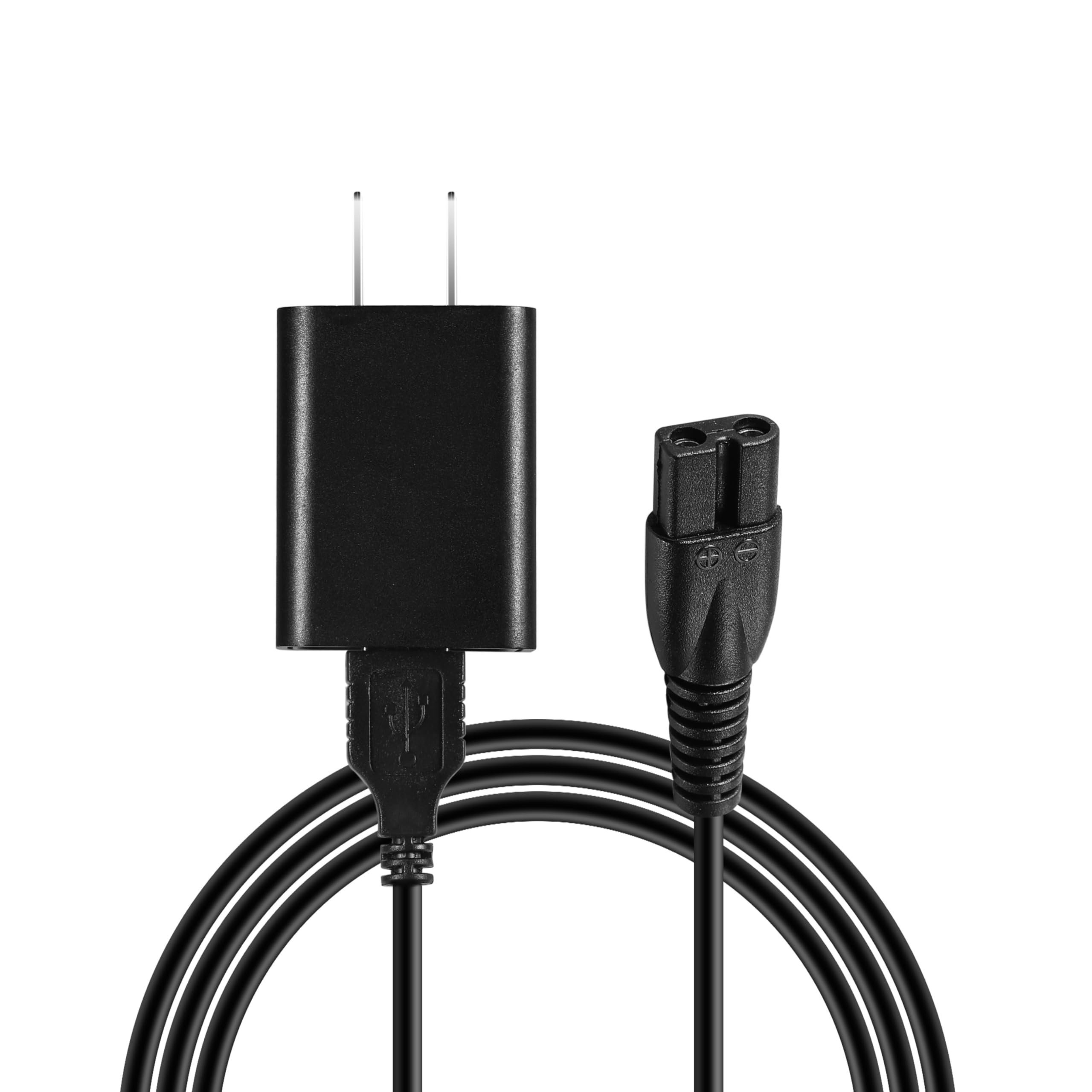 Odinxixi Replacement Ufree U-1176 Charger USB Charger Cable Compatible with Ufree Beard Trimmer for Men Model U-1176 Power Cord