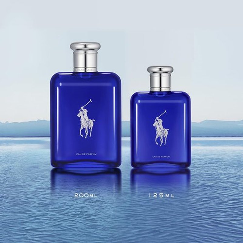 Ralph Lauren Fragrances - Polo Blue Eau de Parfum - Fresh Aquatic Men's Cologne - Citrus & Bergamot Notes