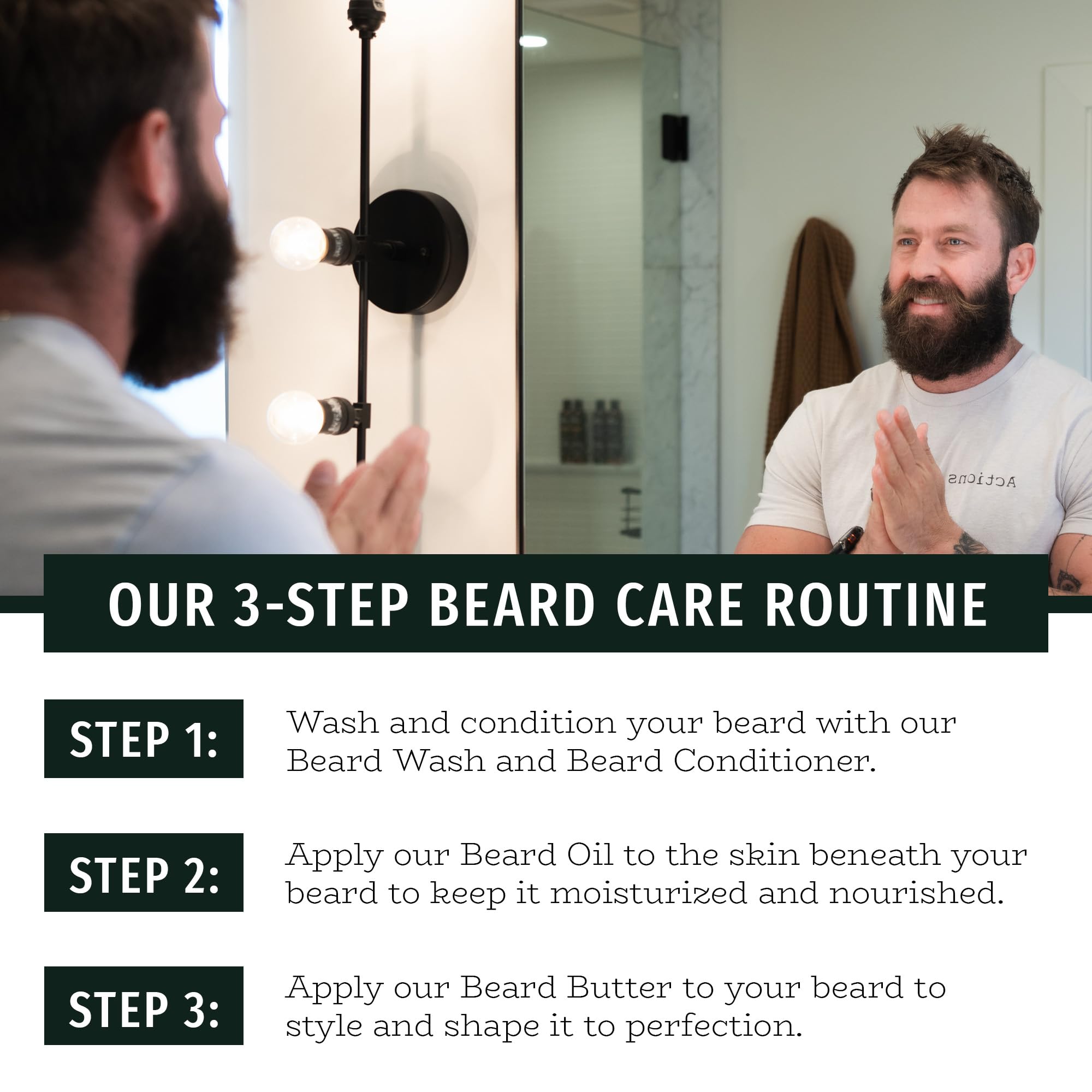 Live Bearded® Beard Oil & Butter Grooming Kit, Tombstone