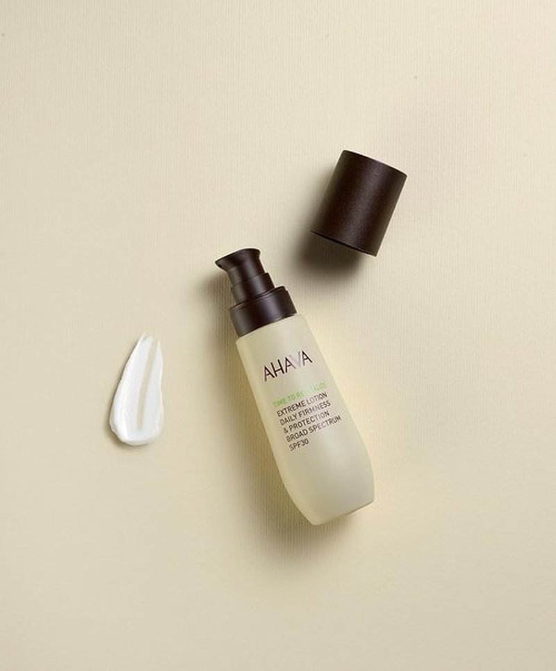 AHAVA Extreme Lotion - Daily Firmness & Protection with SPF 30 | Lightweight Hydration, 1.7 Fl. Oz