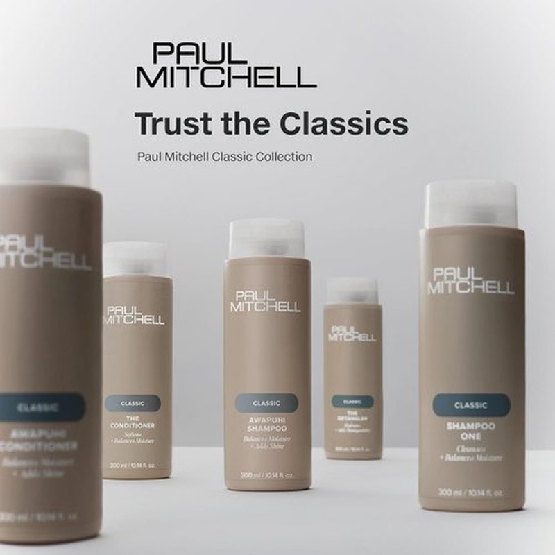 Paul Mitchell Shampoo One - Moisture-Balancing Cleanser & Classic Leave-In Conditioner Set | 33.8 fl. oz & 10.14 fl. oz