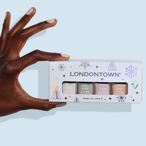LONDONTOWN Kur Illuminating Nail Concealer - Vegan & Cruelty-Free Sheer Nail Polish | Long-Lasting Brightening Care