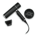 StyleCraft Ace Foldable Lightweight Hair Dryer with Powerful Motor with Diffuser and Concentrator Nozzle