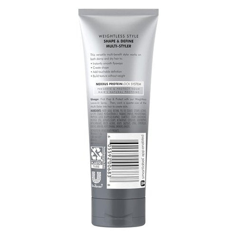 Nexxus Shape and Define Multi-Styler - Weightless Hair Styling Cream for Light Hold | 3.4 oz