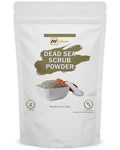 mGanna Dead Sea Exfoliating Scrub (Dead Sea Mud + Epsom Salt) Face Cleanser, Smooth Soft Body Peels and Cosmetic Formulations 0.5 LBS / 227 GMS