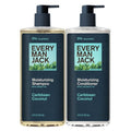 Every Man Jack Men's Shampoo and Conditioner Set - Caribbean Coconut - Made w/Plant Powered Moisturizing Ingredients like Coconut & Argan Oil - 16 fl oz (2 Pack)