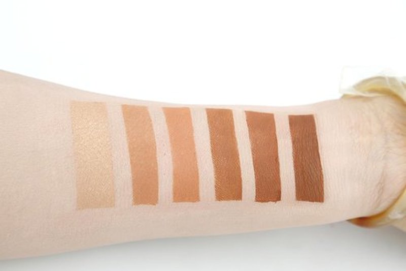 Skiennix Contour Powder Kit - 6 Color Foundation Palette for Dramatic Highlighting & Sculpting (Deep)