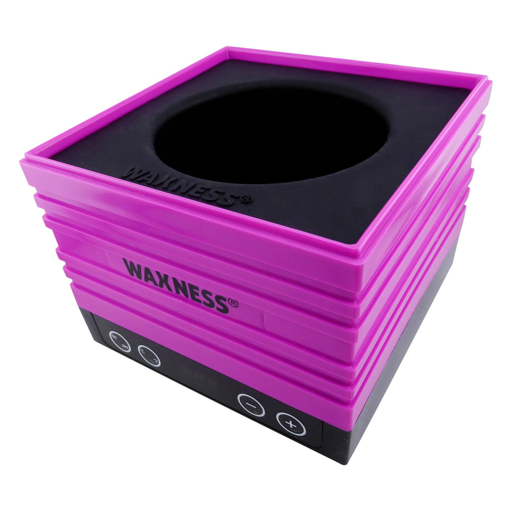 Waxness Non-Stick Silicone Bowl Insert for Wax Warmers – Black, Fits W-CUBE 1 lb Warmers, Easy Clean Flexible Wax Pot Liner for Professional Use