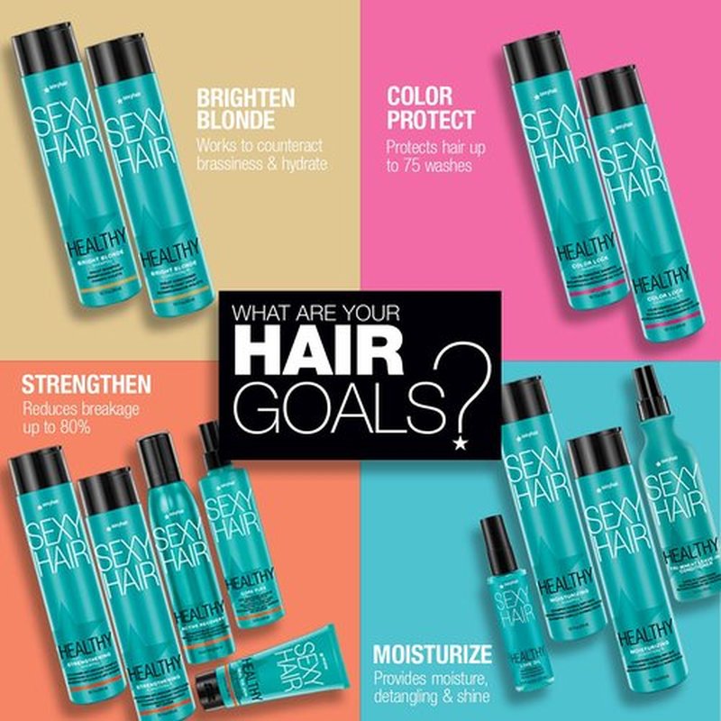 SexyHair Healthy Active Recovery Blow Dry Foam - Reduces Breakage by Up to 99% | Repairs All Hair Types