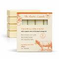 THE RUSTIC LANDS Beef Tallow Soap Bars – Natural Moisturizing Bar Soap with Citrus Scent – Gentle Soap for Sensitive Skin Face & Body – Made in USA – Tallow & Citrus Soap - 4 Pack (5 oz Each)