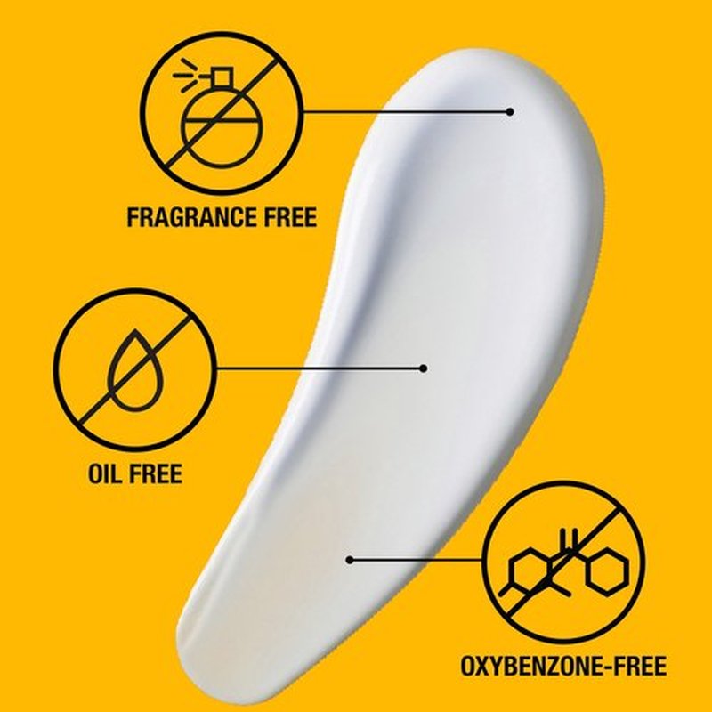 Neutrogena Clear Face Sunscreen Lotion for Acne-Prone Skin, Broad Spectrum SPF 50 Facial Sunscreen for Oily Skin, Oil-, Fragrance- & Oxybenzone-Free Water Resistant Sunscreen, Twin Pack, 2 x 3 fl. oz