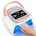 Rechargeable UV LED Nail Lamp, SKYUV Cordless Nail lamp for Gel Polish, UV Nail Lamp with 4 Timer Setting and Handle, Professional Nail UV Light for Gel Nails with 30 Beads for Salon and Home