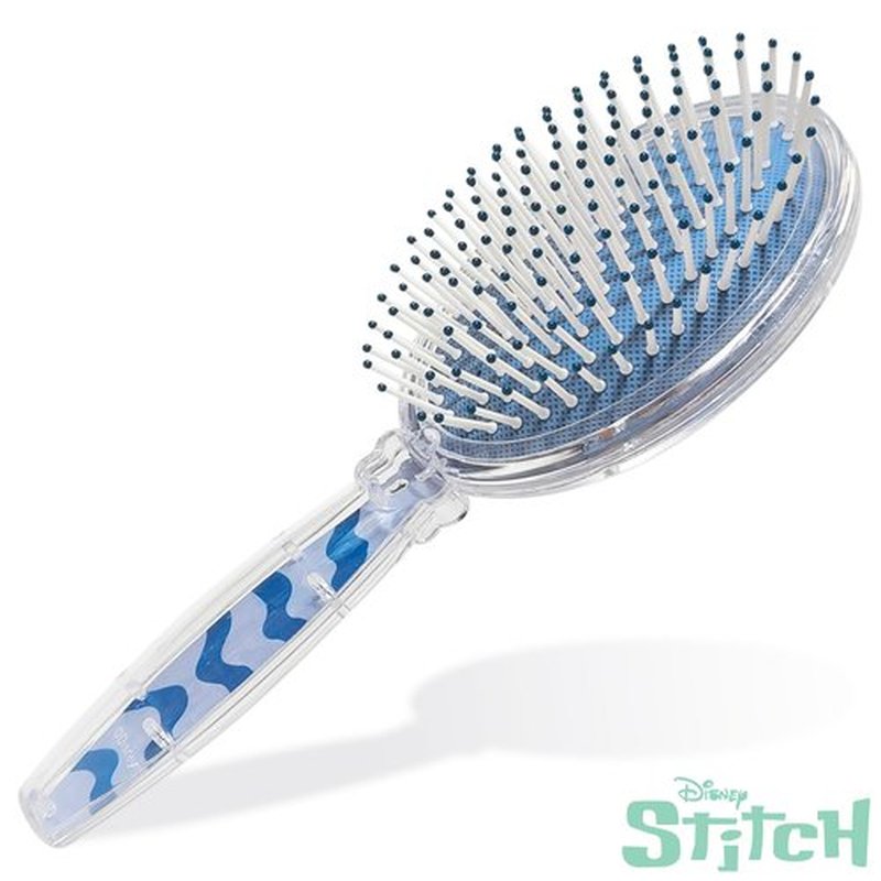 LUV HER Lilo & Stitch Kids’ Detangling Confetti Hair Brush – Fun Stitch and Angel Design, Gentle on Wet & Dry Hair, Ideal for Kids Ages 3+, Makes Hair Care Fun and Easy