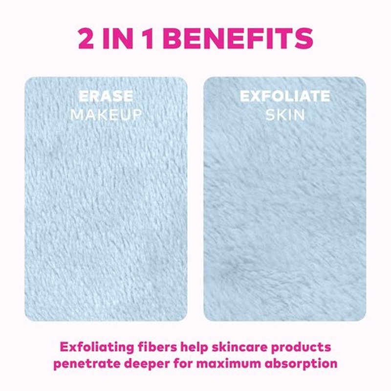 MakeUp Eraser PRO - Effortlessly Remove All Makeup With Just Water | Waterproof Mascara, Eyeliner, Foundation, Lipstick