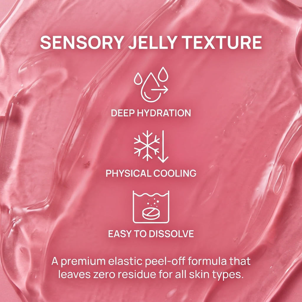 Collagen Jelly Mask – Jelly Mask for Facials & Vajacial, Mascarilla Hidroplástica Facial,Esthetician Supplies for All Skin Types (6 Packs)