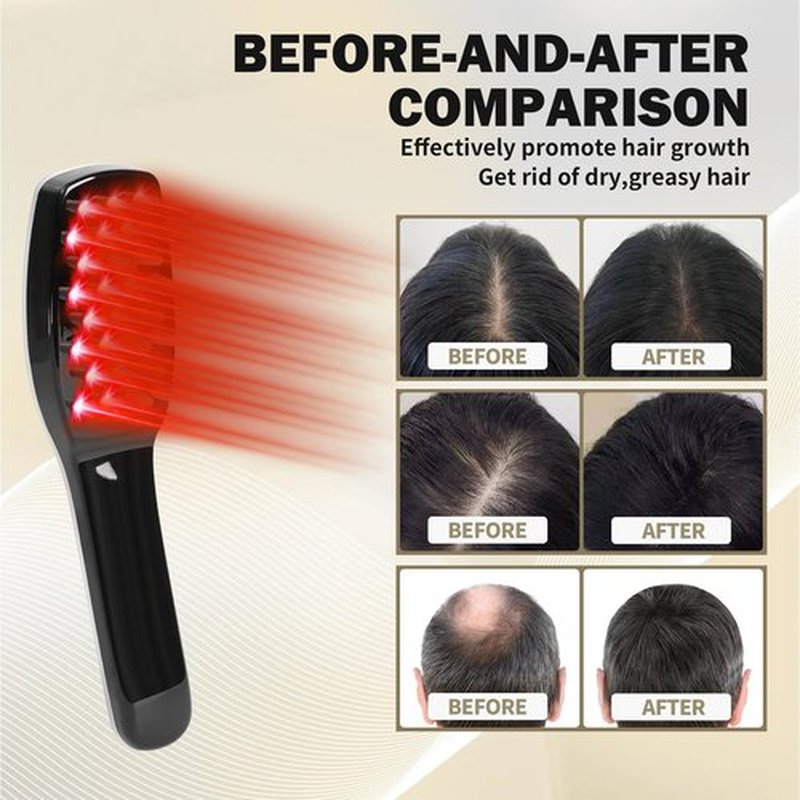 Laser Comb is a comb-shaped low level laser therapy (LLLT) device that emits laser light with the intention to promote hair growth.