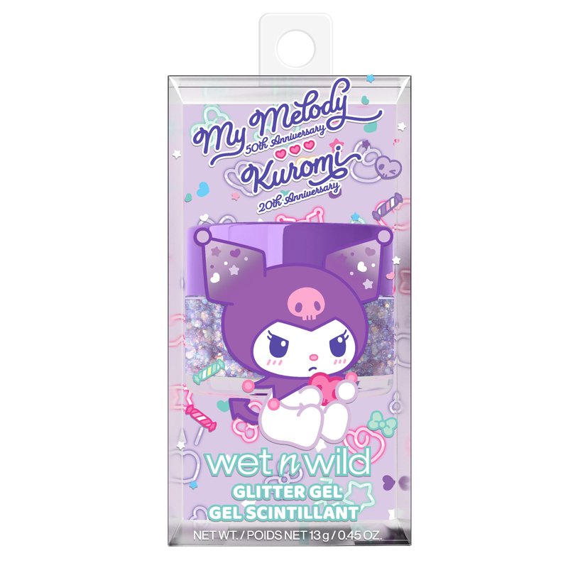 wet n wild My Melody and Kuromi Glitter Gel - Spunky