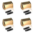 4 Pack Pro Shaver Replacement Foil and Cutters Compatible with andis 17220/17230 Shaver Foil Lithium Replacement