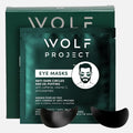 Wolf Project Under Eye Patches - Reduce Dark Circles & Puffiness with Caffeine, Vitamin C & Peptides | 5 Pairs