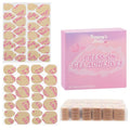 Nail Adhesive Tabs 25 Sheets 600 PCS Long Lasting 12 Sizes Strong Glue Stickers for Press Ons Nail Sticky Tabs 0.3mm Ultra-Thin Waterproof for Shower Suitable for Home DIY Use(M/L)