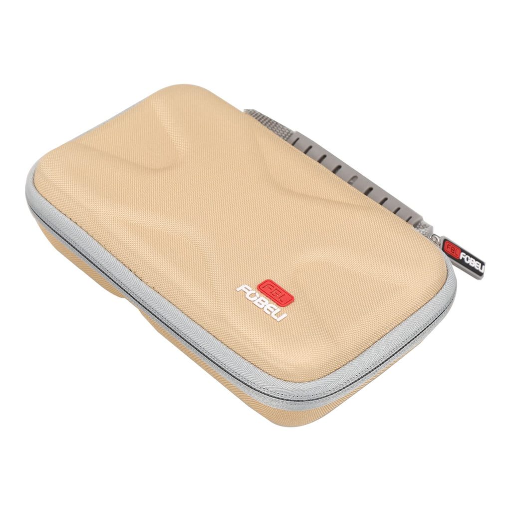 FBLFOBELI EVA Hard Storage Carrying Case for KODAK Luma 150 Ultra Mini Pocket Pico Projector (Khaki)