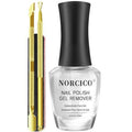 Gel Polish Remover,Quickly Removes Gel Nail Remover in 2-5 Minutes, Acetone-Free Nail Polish Remover with Tools, Low Odor Gentle Formula for Beginner-Friendly & Travel-Friendly-15ml