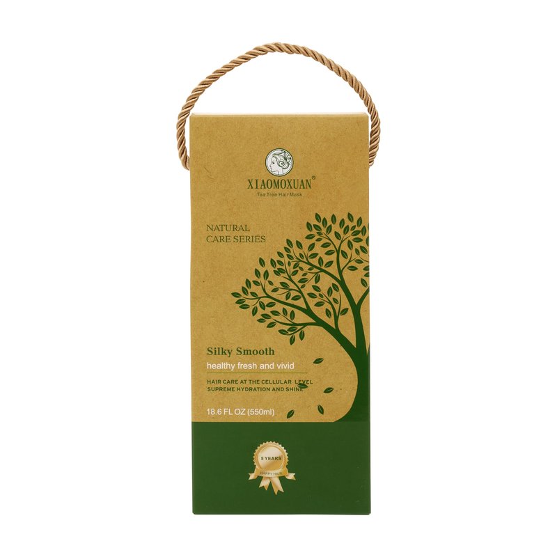 Xiaomoxuan Moisturizing Hair Mask Silky Smooth - Natural Tea Tree Oil Hair and Scalp Nourishing - Deep Hydrating for Dry Hair Breakage and Split Ends Repair - Vitamin Hair Mask Frizz Treatment