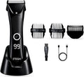 TEGH Men's Beard & Hair Grooming Trimmer - Cordless Waterproof Electric Trimmer with Adjustable Guards