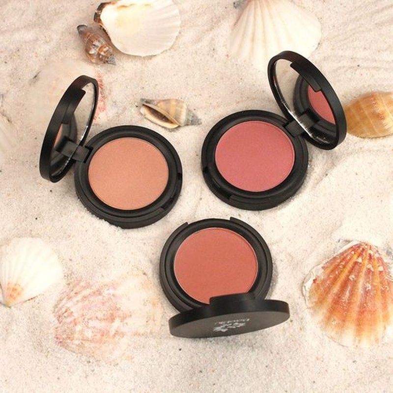 BaeBlu Organic Blush 100% Natural Pressed Mineral Powder, Made in the USA, Rosalie