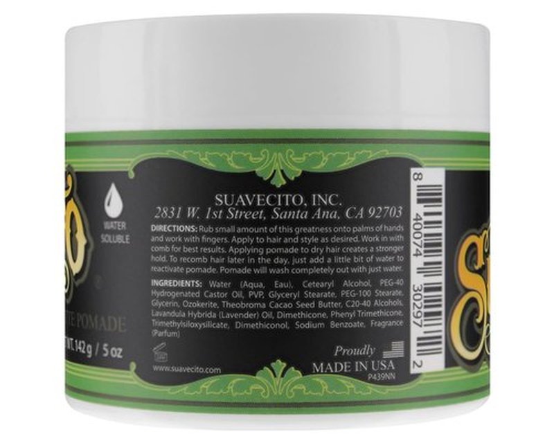 Suavecito Pomade - Matte Hair Paste for Men | Shine-Free Formula, Medium Hold, 5 oz