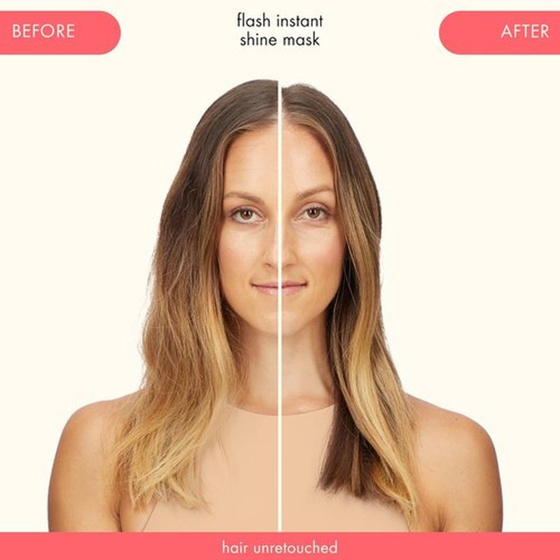 Amika Flash Instant Shine Mask - Nourishing Hair Treatment for Radiant Shine | 8 oz