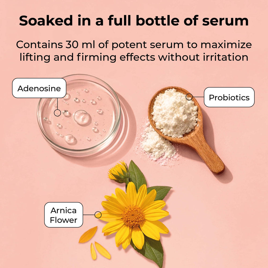 STARSKIN Close-Up 1x40g, Coconut Bio-Cellulose Firming Face Mask for all Skin Types, Face Lifting Korean Skincare Mask, Skin Elasticity Improvement and Rejuvenating Effect, K Beauty Skincare