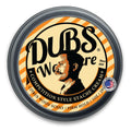 Dubs Was Here Mustache Wax Strong Hold | Competition Style Firm Stache Wax | Non-Greasy Grooming Gift for Men | Sandalwood/Bergamot Citrus Wood Scent | 1 oz Tin | Made in USA