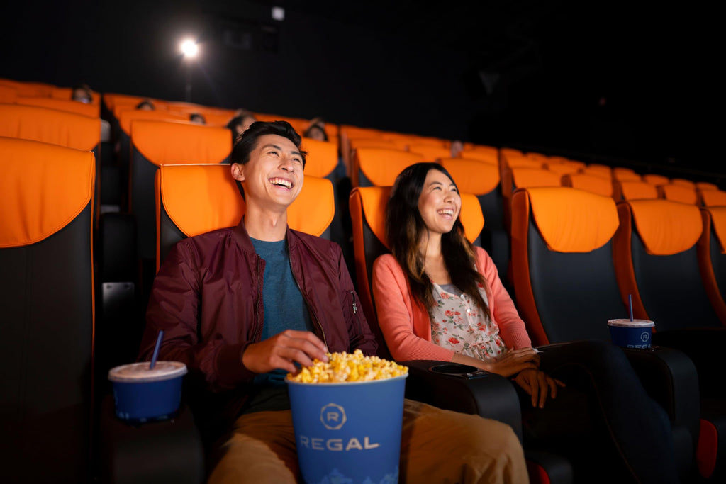 WONDERBOX - Regal Movie Gift Box – 2 Tickets, 2 Drinks & 2 Candies – Movie Night Experience for 2 – Valid at 425 Regal Locations in the US