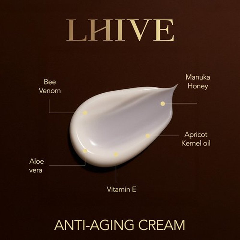 Bee Venom Cream l Anti Aging Face Moisturizer with Manuka Honey & Aloe Vera l Bee Venom Skin Treatment l Hydrating Firming Moisturizer for Women l Day & Night Skin Care l 1.7 oz