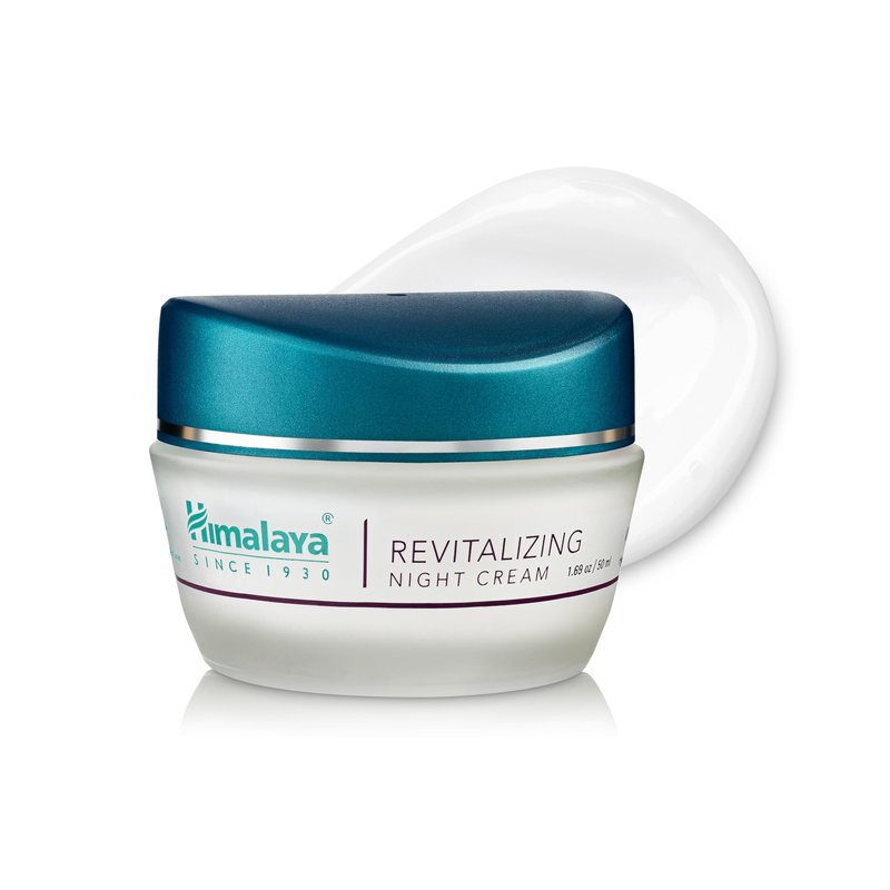 Himalaya Revitalizing Night Cream for Dry & Aging Skin, Daily Deep Moisturizing Overnight Care, Helps Restore Softness & Smoothness, For All Skin Types, 1.69 oz