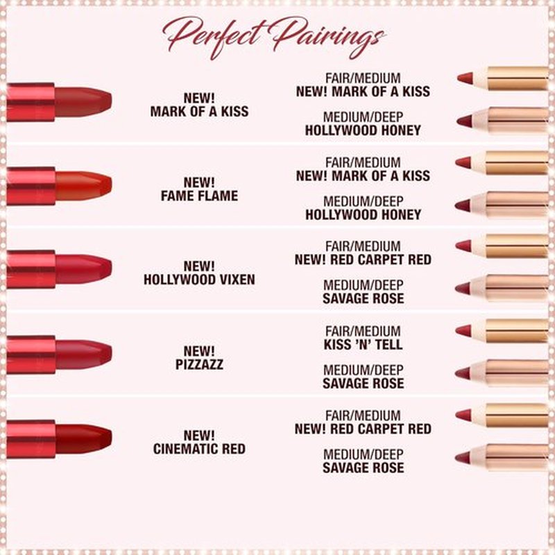 Charlotte Tilbury Matte Revolution Lipstick - Long-Lasting, Buildable Color with Nourishing Ingredients - Creamy Formula
