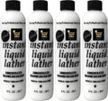 Instant Liquid Lather (8oz) Concentrated Gabel's shaving soap (4) for Lather Machine. Authentic Manufacturer Direct sealed bottle with black logo label