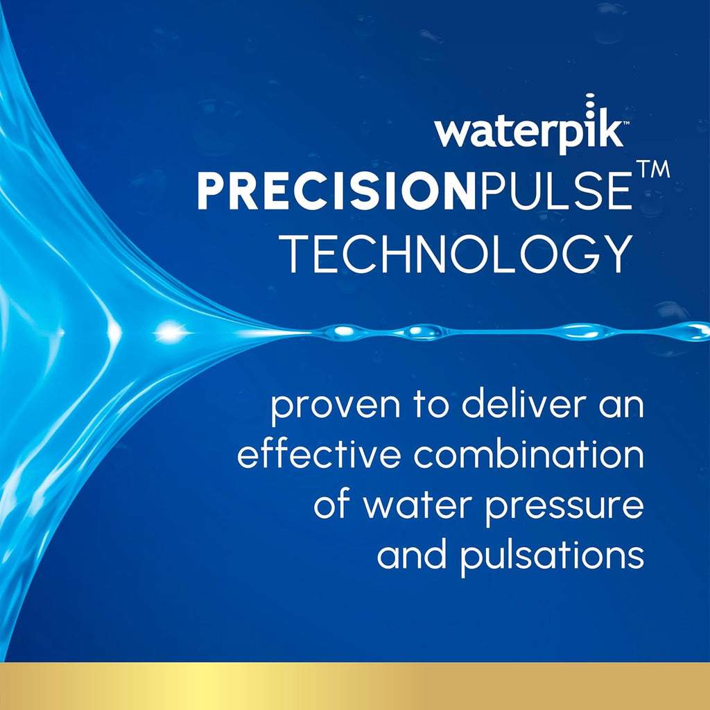 Waterpik Promax Water Flosser - SmartAdvance Mode for Gum Health & Teeth Cleaning | 10 Settings, 5 Tips, Quiet Design