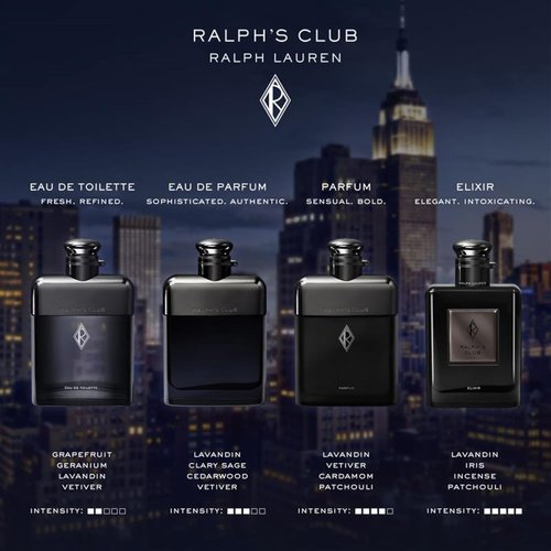 Ralph Lauren Fragrances - Ralph's Club Eau de Toilette - Intense Men's Cologne with Grapefruit & Patchouli