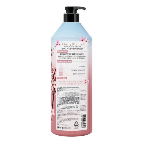 Kerasys CHERRY BLOSSOM Perfumed 33.8 fl oz / 1L (Shampoo + Conditioner Set)