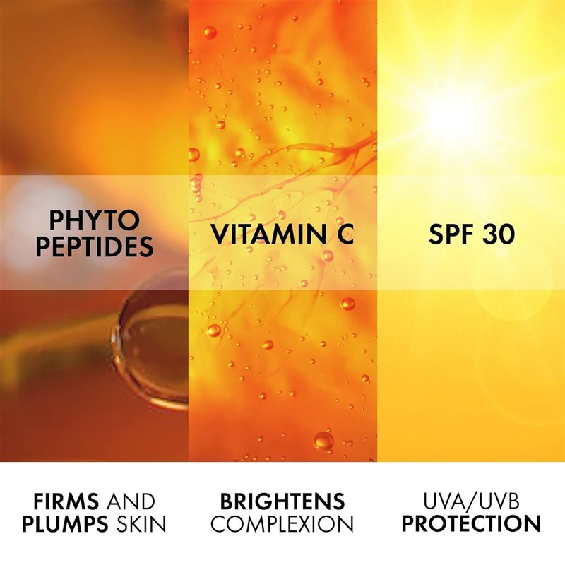 Vichy LiftActiv Peptide-C Face Sunscreen Moisturizer - SPF 30, Anti-Aging & Skin Brightening Cream