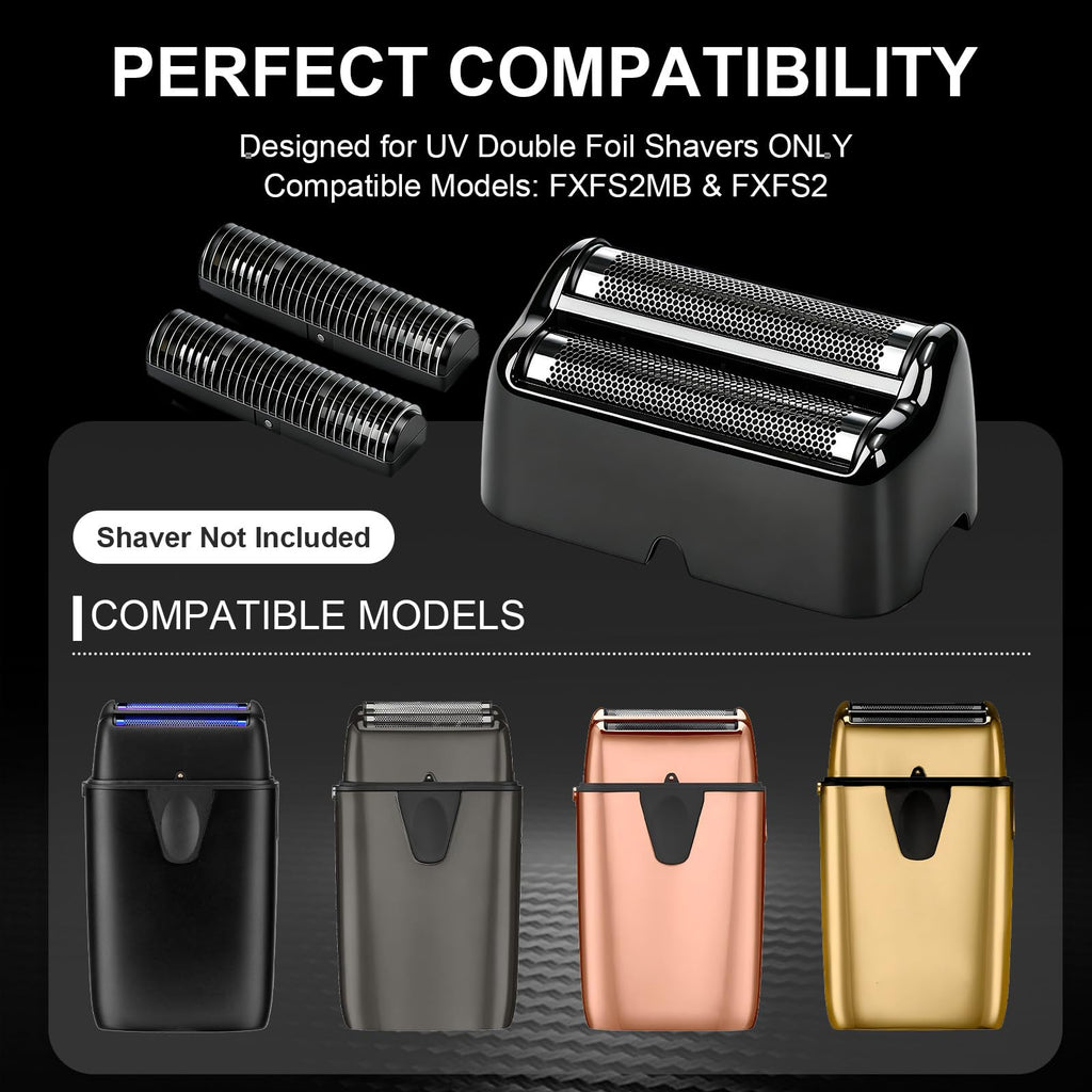 1-Pack Replacement Head Foil for BaBylissPRO UV Double Foil shaver